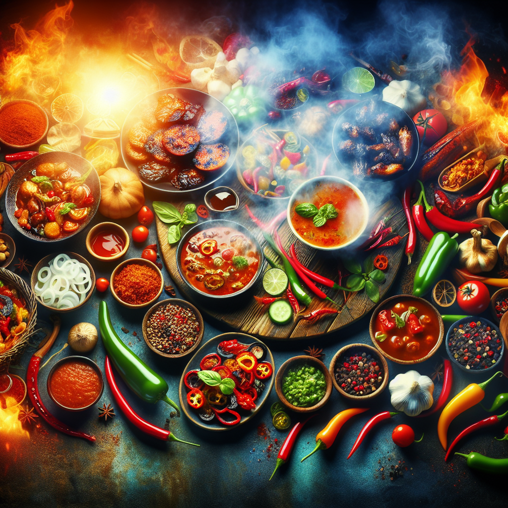Sensasi Makanan Pedas Enak yang Menggugah Selera