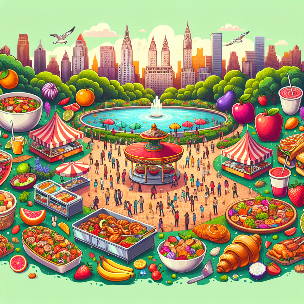 Menjelajahi Makanan Enak di Central Park: Rekomendasi Kuliner Terbaik di